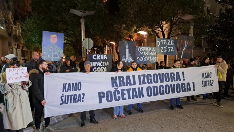 Protest studentske grupe „Kamo Sjutra?“ održan u Podgorici